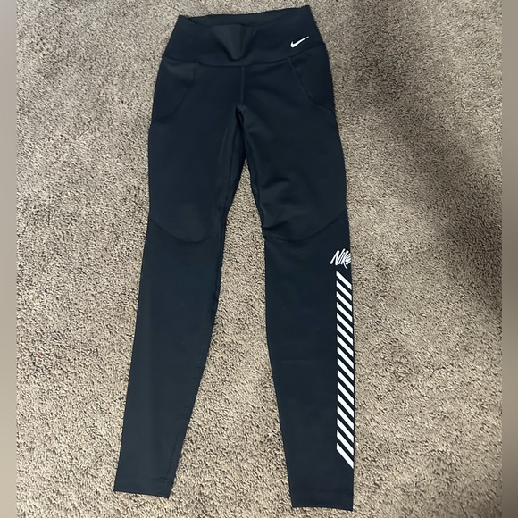 Nike Mesh Leggings - Picture 1 of 5